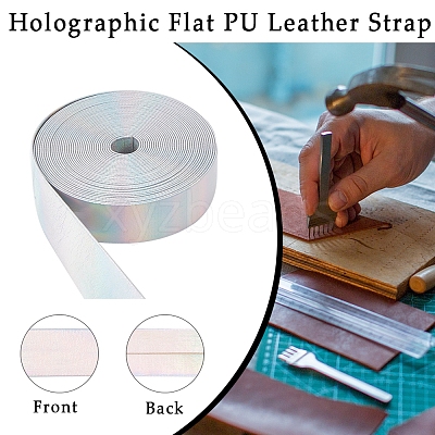 4.6~5M Laser Flat Imitation Leather Cord LC-GF0001-06D-01-1