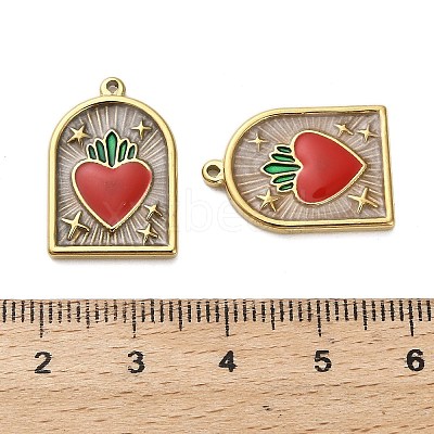 304 Stainless Steel Pendants STAS-C152-30G-01-1
