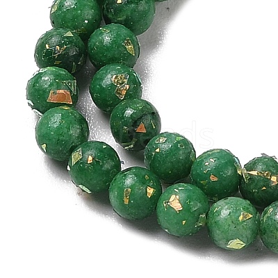 Assembled Natural Dolomite and Synthetic Opal Beads Strands G-Q017-G06-01G-1-1