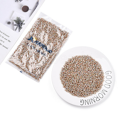 6/0 Opaque Colours Seep Glass Seed Beads SEED-F003-04A-07-1
