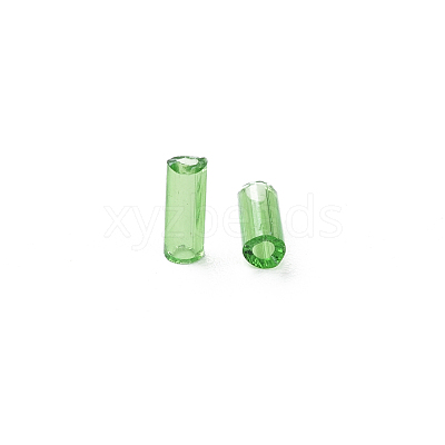 Transparent Glass Bugle Beads SEED-N005-001-C02-1