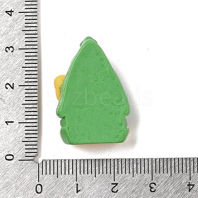 Christmas Bear Theme Opaque Resin Decoden Cabochons RESI-S397-02A-1