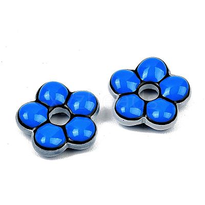 Handmade Glass Enamel Beads GLAA-K070-06A-1