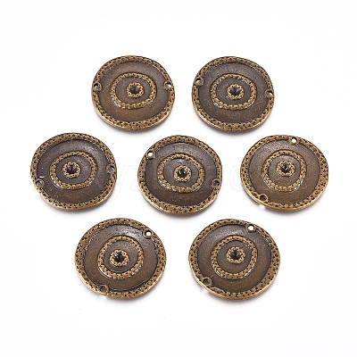 Tibetan Style Links/Connectors LS-TIBEP-EA300YKG-AB-LF-1