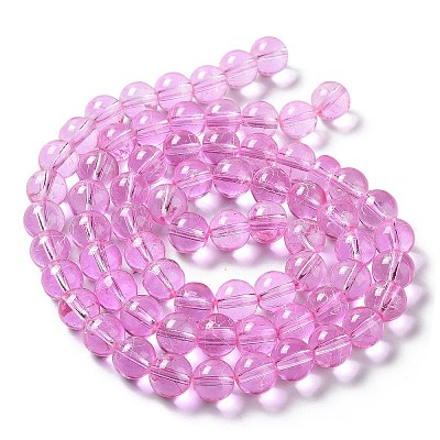 Drawbench Transparent Glass Beads Strands LS-GLAD-Q012-10mm-03-1