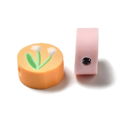Mother's Day Handmade Polymer Clay Beads CLAY-E001-01B-1