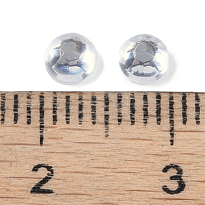 Imitation Taiwan Acrylic Rhinestone Cabochons GACR-A002-4mm-01-1