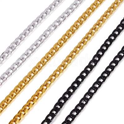 6M 3 Colors Oxidated Aluminium Twisted Chains CHA-YS0001-03-1