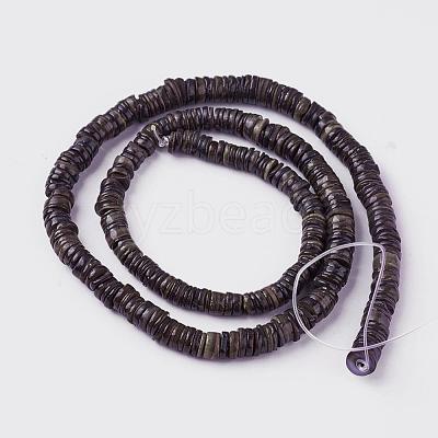 Shell Beads Strands SSHEL-E571-49E-1