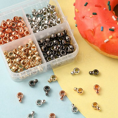4 Colors CCB Plastic Tube Bails CCB-YW0001-12B-1