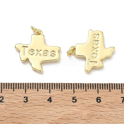Brass Pendants X-KK-D229-22G-G-1