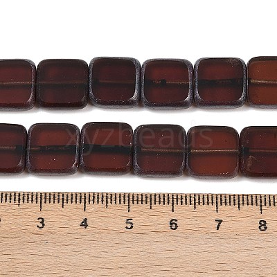 Czech Pressed Glass Beads GLAA-I061-12A-1