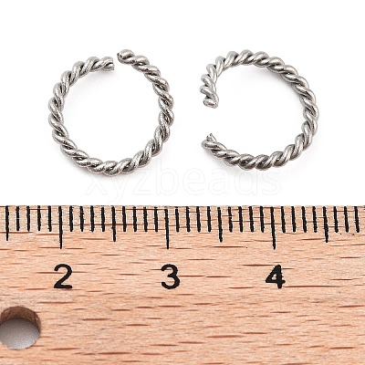 Tarnish Resistant 304 Stainless Steel Open Jump Rings LS-STAS-F191-11P-C-1