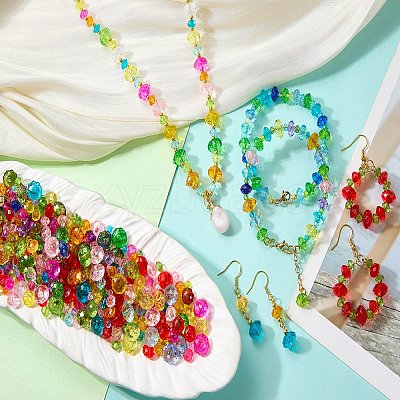 95G Transparent Acrylic Beads OACR-SZ0001-67-1