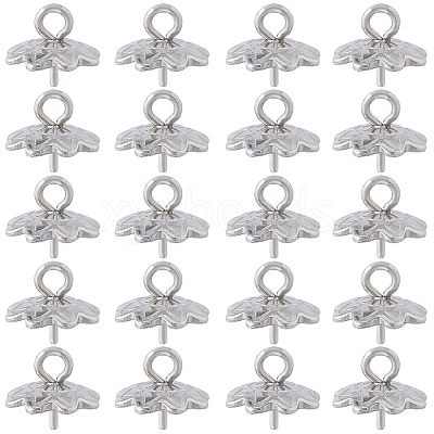 120Pcs Stainless Steel Cup Peg Bails STAS-SC0006-07-1