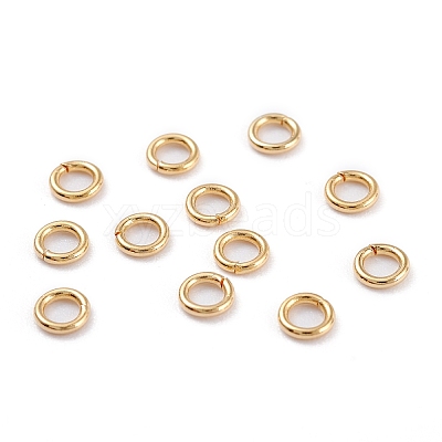 304 Stainless Steel Open Jump Rings LS-STAS-R060-6x1-1