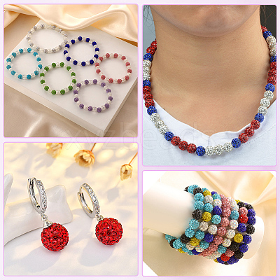 Valentine's Day DIY Beads Bracelets Making Kits DIY-PA0001-80B-1