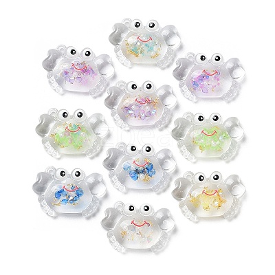 Luminous Transparent Acrylic Pendants TACR-F006-02-1