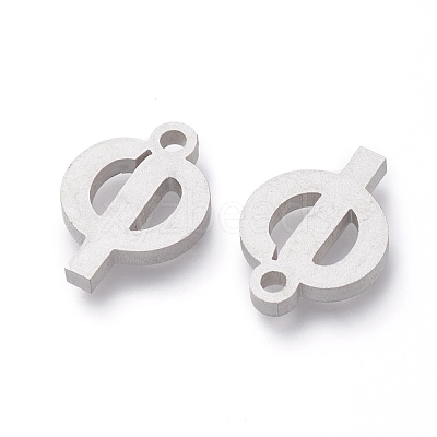 Tarnish Resistant 304 Stainless Steel Pendants STAS-A045-22P-1