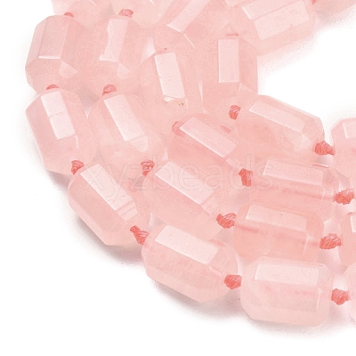 Natural Rose Quartz Beads Strands G-L634-F01-01-1