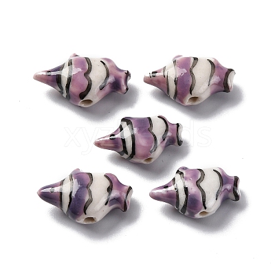 Handmade Porcelain Beads PORC-R002-02H-1
