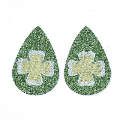 PU Leather Big Pendants FIND-S311-006C-1