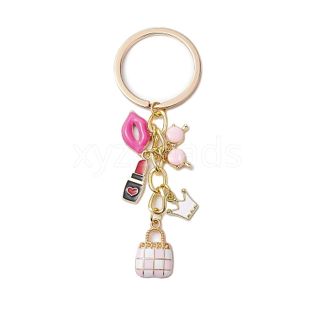 Alloy and Enamel Keychain KEYC-JKC00839-1