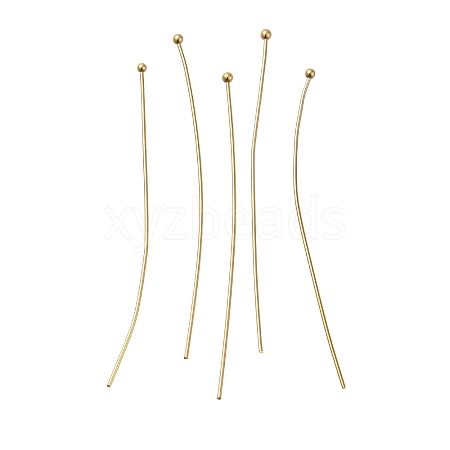 Brass Ball Head Pins KK-H502-03H-G-1