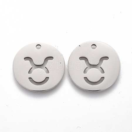 Tarnish Resistant 201 Stainless Steel Pendants LS-STAS-Z001-B-07P-1