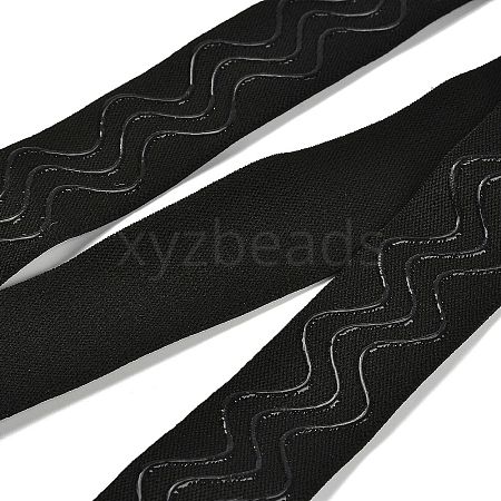 10 Yards Polyester Non Slip Knitted Elastic Belt EW-XCP0001-16-1