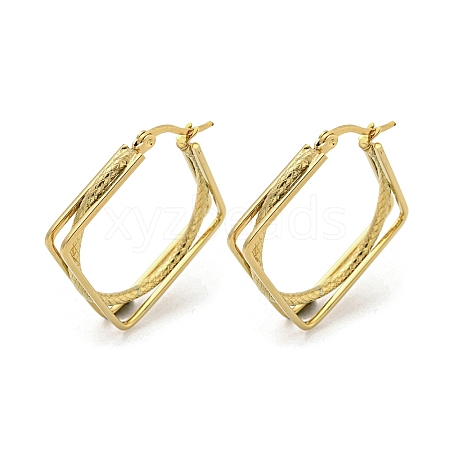 304 Stainless Steel Earrings for Women EJEW-E305-17G-02-1