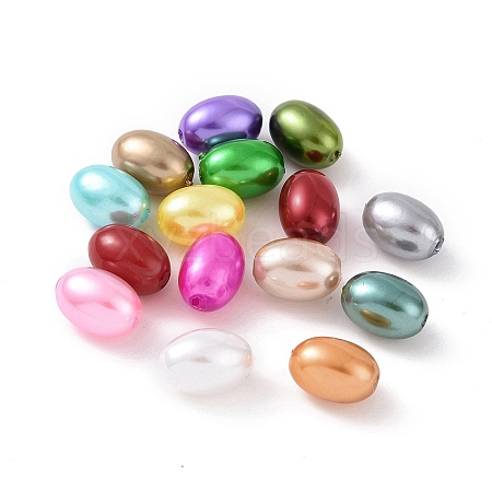 ABS Plastic Imitation Pearl Beads X-KY-F019-04-1