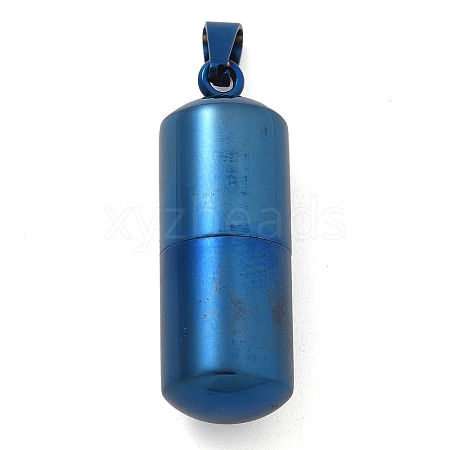 304 Stainless Steel Openable Urn Ashes Pendants STAS-M084-05E-1