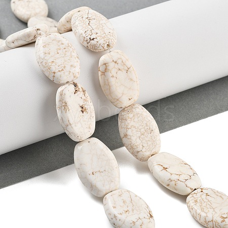 Natural Magnesite Beads Strands G-I380-A01-01-1