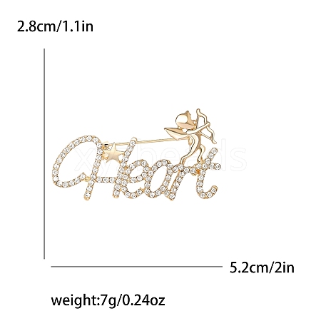 Alloy Rhinestone Brooches PW-WGDFA56-01-1