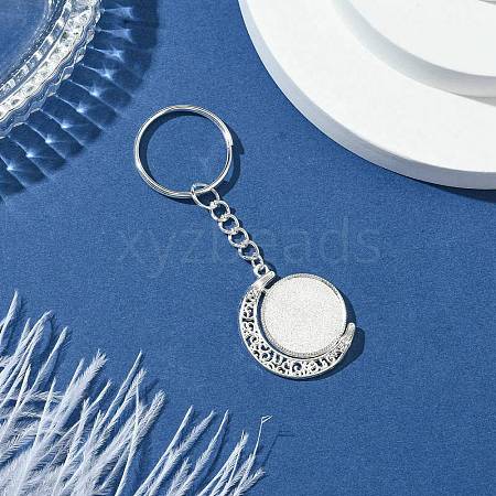 Alloy Pendant Cabochon Keychains KEYC-JKC01137-03-1