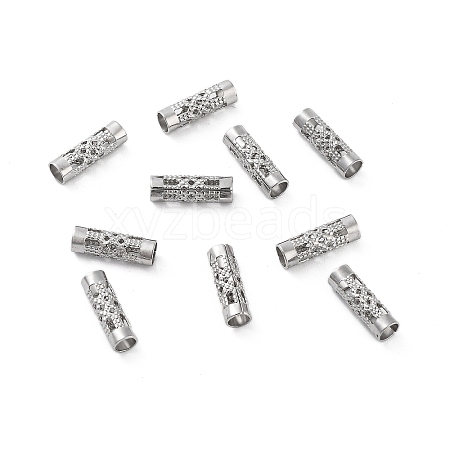 Non-Tarnish Hollow Out 304 Stainless Steel Beads STAS-G326-01P-1