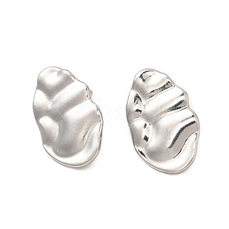 Non-Tarnish 304 Stainless Steel Stud Earrings EJEW-I281-09P-1