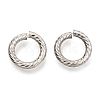 304 Stainless Steel Open Jump Rings STAS-I178-05P-1