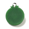 Opaque Resin Pendants RESI-P027-02M-3