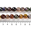 Natural Agate Beads Strands G-M437-B01-01F-5