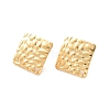 201 Stainless Steel Stud Earrings Finding STAS-B035-05G-2