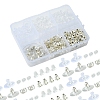 6 Styles Brass Bullet Clutch Bullet Clutch Earring Backs with Pad FIND-FS0003-08P-3