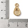 Alloy Enamel Rhinestone Glass Pendants ENAM-U003-02G-09-3