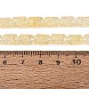 Transparent Crackle Glass Beads Strands GLAA-NH0001-04-A05-2