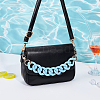 1Pc Opaque Acrylic Twisted Chain Bag Extender Chains PURS-PH0001-41A-4