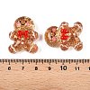 Christmas Theme Transparent Epoxy Resin Decoden Cabochons CRES-T025-01B-3