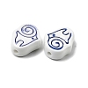 Handmade Porcelain Beads PORC-Z004-01C-2