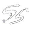 304 Stainless Steel Chain Necklaces NJEW-M078-13P-4