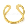 304 Stainless Steel Open Cuff Rings for Women RJEW-Z043-02B-3